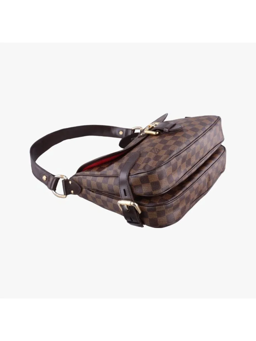 Louis Vuitton Highbury Ebene Damier Canvas Handbag